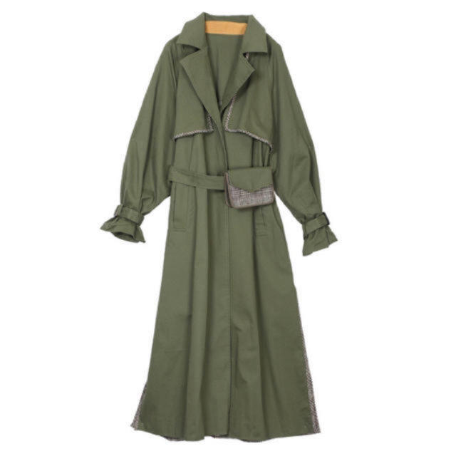 Ameri VINTAGE(アメリヴィンテージ)のりん様専用 REVERSIBLE TRENCH COAT レディースのジャケット/アウター(トレンチコート)の商品写真