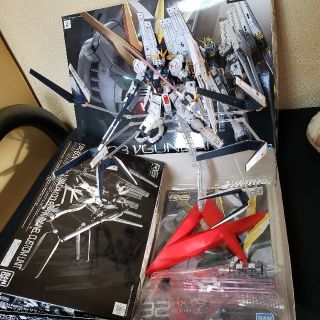 完成品 RG ν GUNDAM ニュー ガンダム Wフィンファンネル拡張ユニット