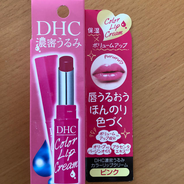 DHC(ディーエイチシー)のDHC 濃密うるみカラーリップクリーム ピンク(1.5g) コスメ/美容のスキンケア/基礎化粧品(リップケア/リップクリーム)の商品写真