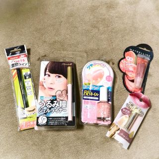 メイベリン(MAYBELLINE)のコスメ5点セット＊定価4000円相当(アイライナー、口紅、マニュキュア等)(コフレ/メイクアップセット)