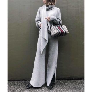 アメリヴィンテージ(Ameri VINTAGE)のWRAPPING KNIT PANTS(カジュアルパンツ)