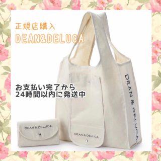 ディーンアンドデルーカ(DEAN & DELUCA)の正規品DEAN&DELUCAエコバッグナチュラルショッピングバッグトートバッグ(エコバッグ)