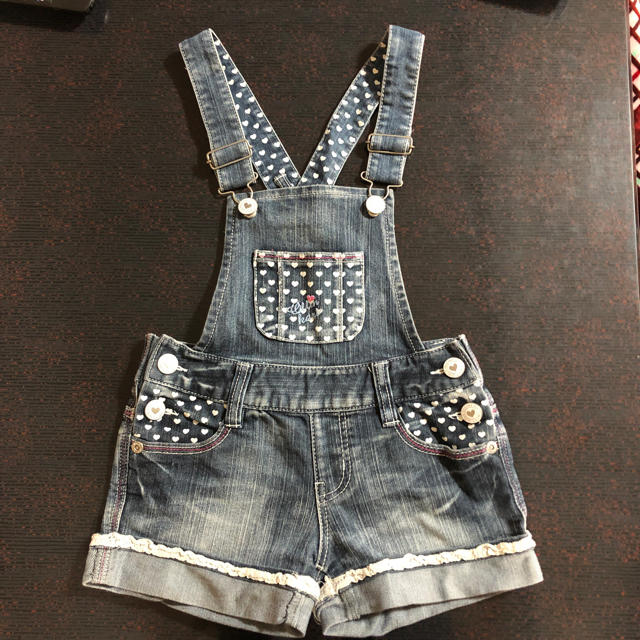 OLLINKARI(オリンカリ)のつなぎ半ズボン キッズ/ベビー/マタニティのキッズ服男の子用(90cm~)(パンツ/スパッツ)の商品写真