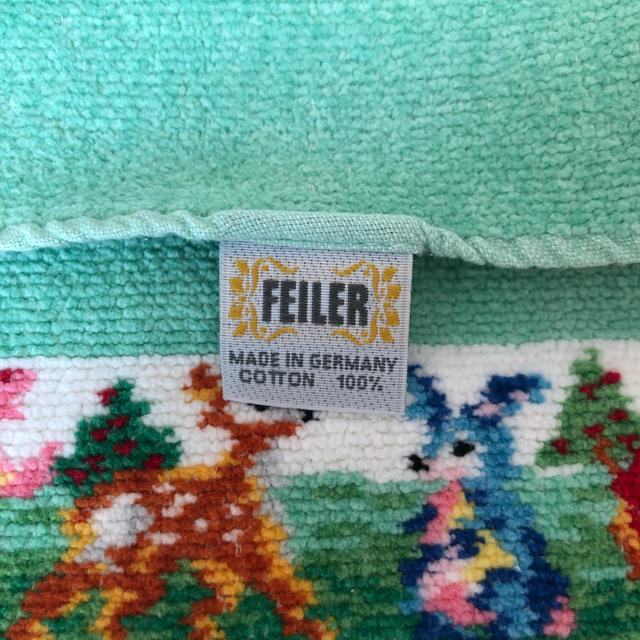 FEILER(フェイラー)のフェイラー   ベビーブランケット　バンビ柄 キッズ/ベビー/マタニティのこども用ファッション小物(おくるみ/ブランケット)の商品写真