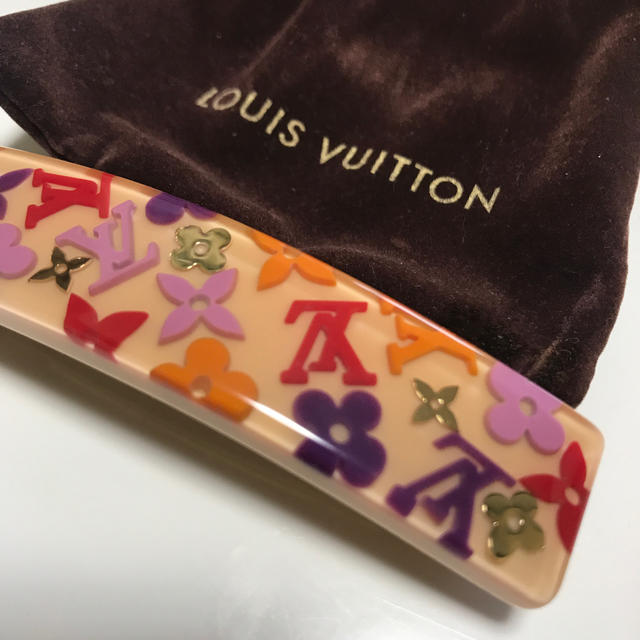 LOUIS VUITTON(ルイヴィトン)のルイヴィトン バレッタ ハワイ購入 レディースのヘアアクセサリー(バレッタ/ヘアクリップ)の商品写真