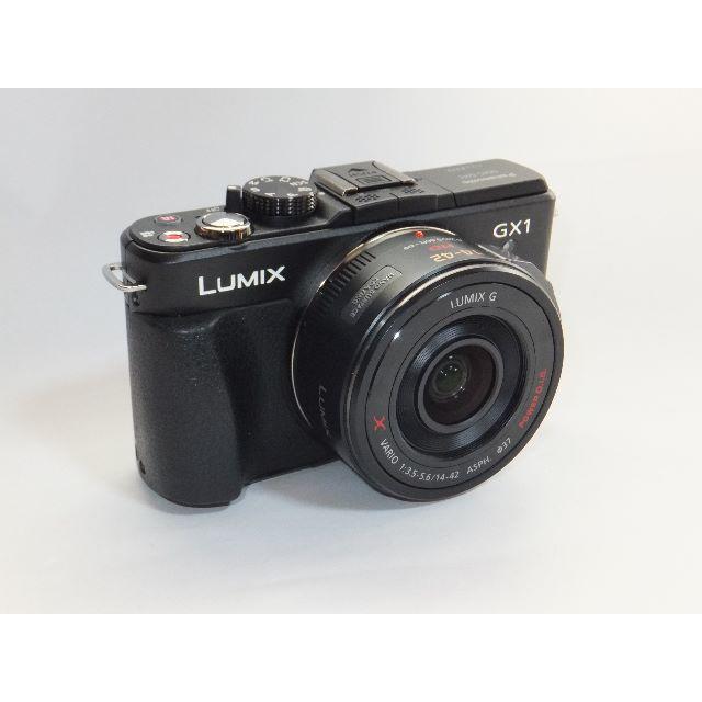 美品★Panasonic★LUMIX DMC-GX1レンズキット/ブラック