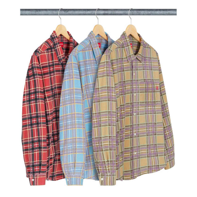 Supreme Printed Plaid Shirt