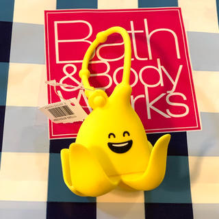 バスアンドボディーワークス(Bath & Body Works)のハンド除菌ジェル用ホルダー　バナナ(ハンドクリーム)