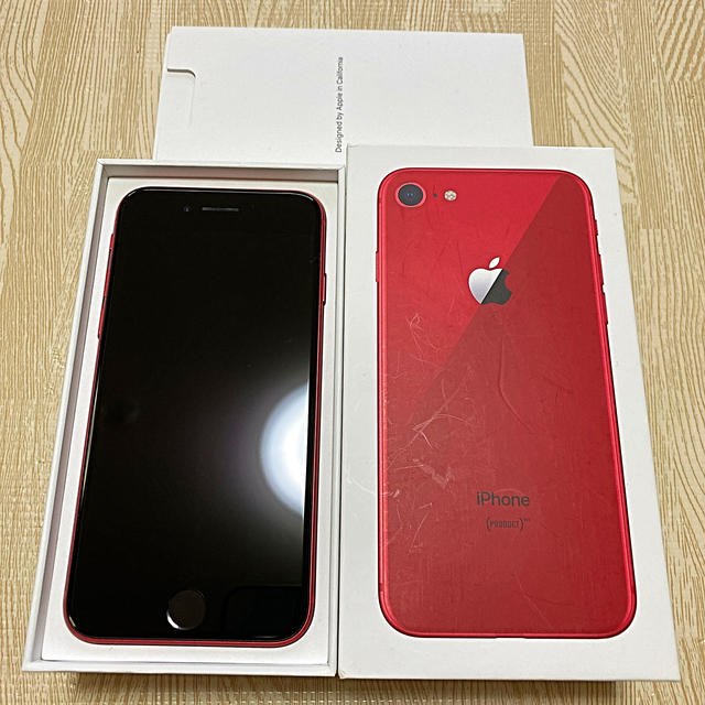 人気商品 iphone 8 64GB red SIMフリー プロダクトレッド setonda.com