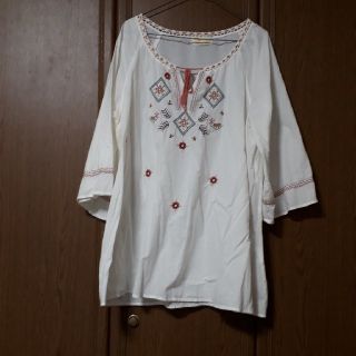 ダブルクローゼット(w closet)の刺繍チュニック(チュニック)