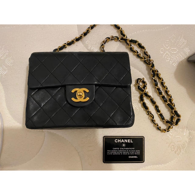 CHANEL ヴィンテージ　ミニマトラッセショルダーバッグ