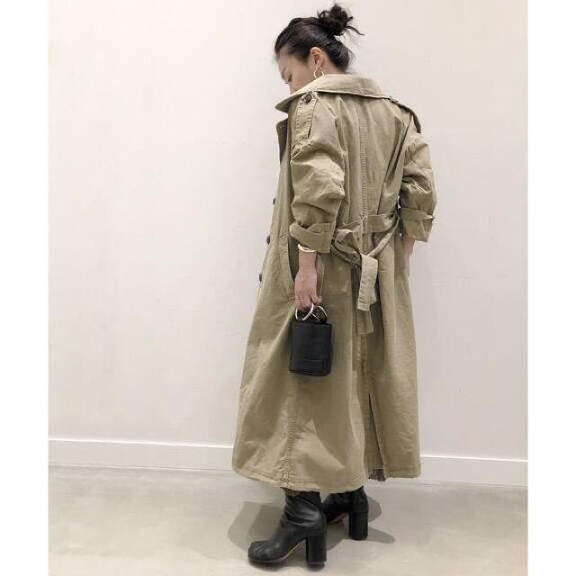 L'Appartement DEUXIEME CLASSE(アパルトモンドゥーズィエムクラス)のAP STUDIO Chino cloth Trench Coat◆ レディースのジャケット/アウター(トレンチコート)の商品写真