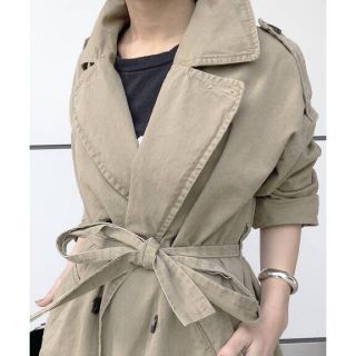 アパルトモンドゥーズィエムクラス(L'Appartement DEUXIEME CLASSE)のAP STUDIO Chino cloth Trench Coat◆(トレンチコート)