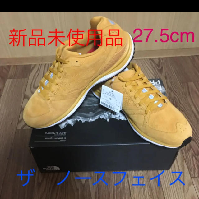 THE NORTH FACE(ザノースフェイス)のNORTH FACE トラバース TR レザー NF51563 サフランイエロー メンズの靴/シューズ(スニーカー)の商品写真