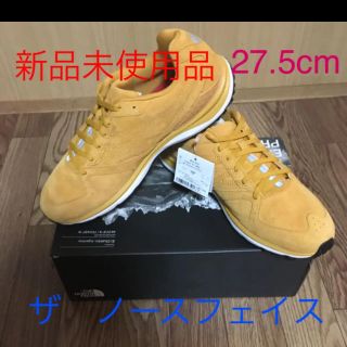 ザノースフェイス(THE NORTH FACE)のNORTH FACE トラバース TR レザー NF51563 サフランイエロー(スニーカー)