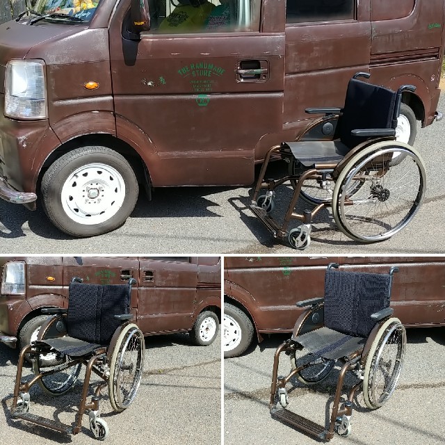 アクティブ車椅子
マイラ製 ZX1（ショートモデル）
シート奥行38/横幅42c折畳式車椅子