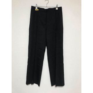 マックスマーラ(Max Mara)のMAXMARA ウールパンツ 44 黒 レディース(カジュアルパンツ)