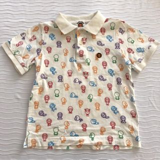 アベイシングエイプ(A BATHING APE)のbape kids 110cm ポロシャツ 半袖 エイプ キッズ(Tシャツ/カットソー)