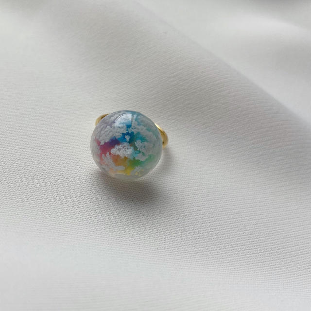 新作*°指に景色を宿してリング 1