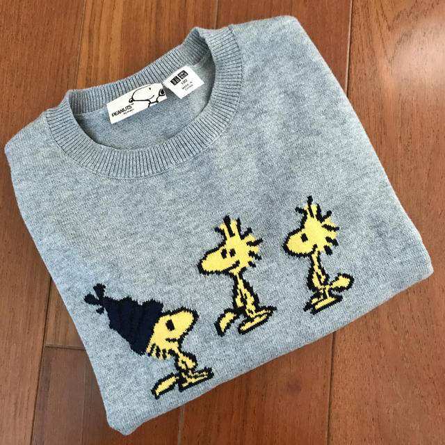 PEANUTS(ピーナッツ)のピーナッツクルーネックセーター長袖　120cm スヌーピー キッズ/ベビー/マタニティのキッズ服男の子用(90cm~)(ニット)の商品写真