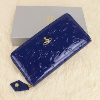 ヴィヴィアンウエストウッド(Vivienne Westwood)の✨新品✨ヴィヴィアンウエストウッド　長財布　ラウンドシップ　／BLUE(長財布)