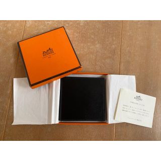 HERMES エルメス エマイユ コンパクトミラー ケース パープル レザー 希少 レア 七宝焼 手鏡 レディース【送料無料】