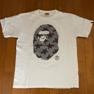 アベイシングエイプ(A BATHING APE)のbape tee Lサイズ 猿顔 URSUS エイプ 中古(Tシャツ/カットソー(半袖/袖なし))