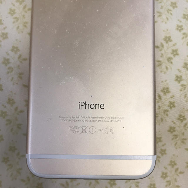 Apple(アップル)のiPhone6 ジャンク品 スマホ/家電/カメラのスマートフォン/携帯電話(スマートフォン本体)の商品写真