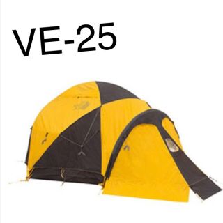 ザノースフェイス(THE NORTH FACE)の新品‼️ノースフェイス3人用テント『VE-25』カッコいい❗️ソロテントに‼️(テント/タープ)