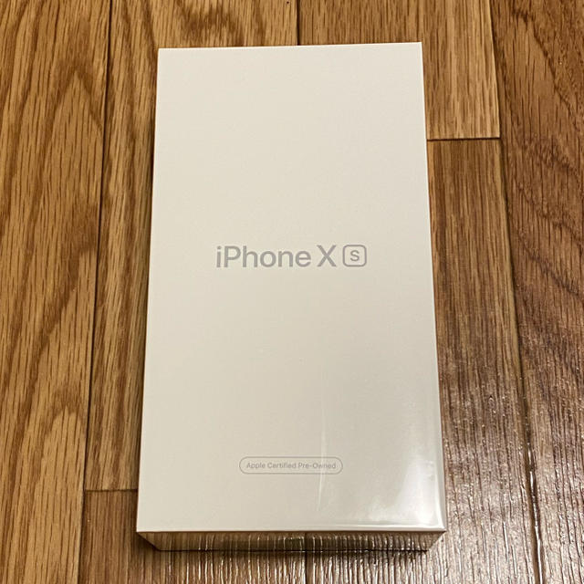 iPhone XS 64GB シルバー メーカー認定整備済 SIMフリー