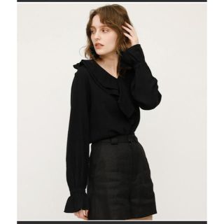 マウジー(moussy)のmoussy フリルシャツ(シャツ/ブラウス(長袖/七分))