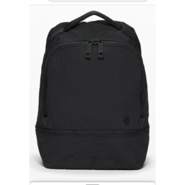 lululemon(ルルレモン)のlululemon Backpackブラックほぼ新品 スポーツ/アウトドアのトレーニング/エクササイズ(ヨガ)の商品写真