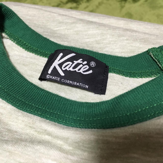 Katie(ケイティー)の【値下げ】katieラグランTシャツ レディースのトップス(Tシャツ(長袖/七分))の商品写真