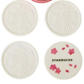 スターバックスコーヒー(Starbucks Coffee)の☆４枚セット☆ スタバ コースター　未使用　SAKURA(テーブル用品)