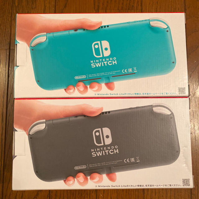 スイッチライト　グレー　ターコイズニンテンドースイッチライト