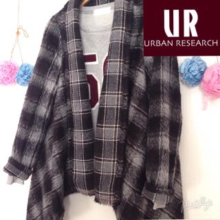 アーバンリサーチ(URBAN RESEARCH)のayaka様専用チェックコーディガン(その他)