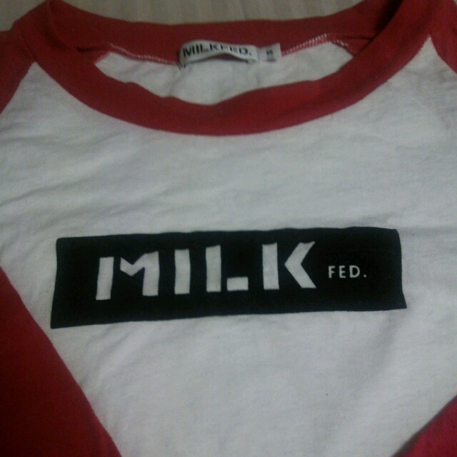 MILKFED.(ミルクフェド)の七分丈Tシャツ レディースのトップス(Tシャツ(長袖/七分))の商品写真