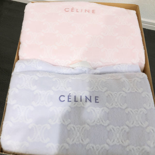セリーヌ 毛布 新品 2枚セット セリーヌ 毛布 新品 2枚セット