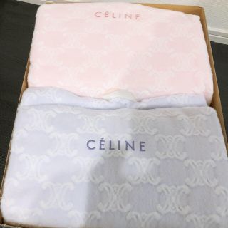 セリーヌ(celine)のセリーヌ　毛布　新品　2枚セット(毛布)