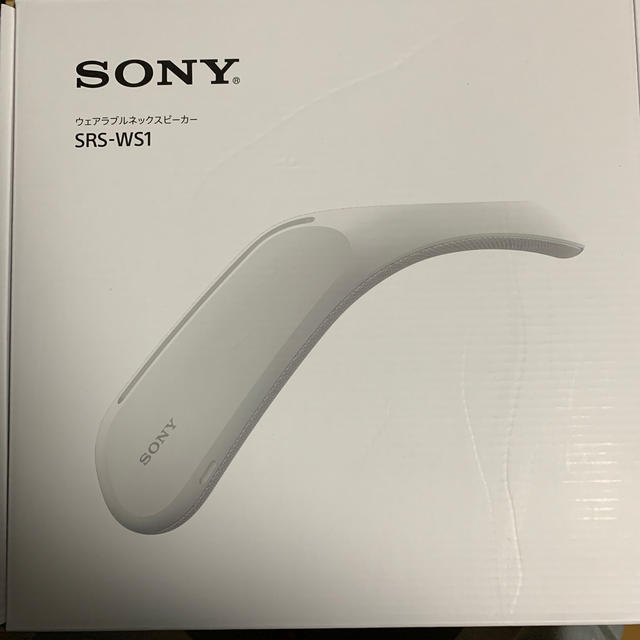 SONY ウェアラブルネックスピーカー SRS-WS1 - www.husnususlu.com