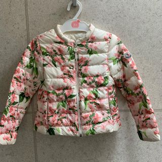 モンクレール(MONCLER)のモンクレール　MONCLER 中綿ダウンジャケット　桜柄　100cm 3anni(ジャケット/上着)