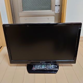 シャープ(SHARP)の液晶テレビ22Ｖ型ワイドSHARP美品激安！！(テレビ)