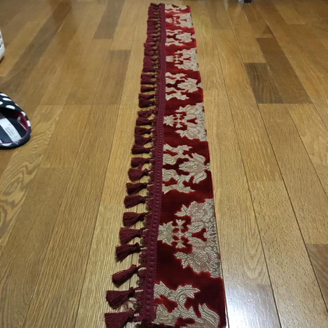 金華山 新品 オスカーフロントフリルカーテン デコトラ レトロ