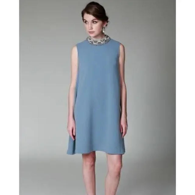 GRACE CONTINENTAL(グレースコンチネンタル)のグレースコンチネンタル　ビジュー　ドレス　ワンピース レディースのフォーマル/ドレス(ミディアムドレス)の商品写真