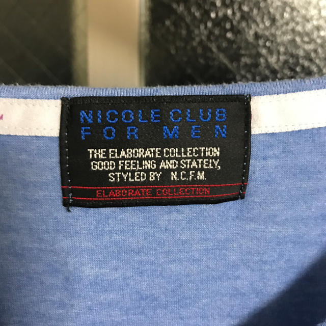 NICOLE CLUB FOR MEN(ニコルクラブフォーメン)のTシャツ メンズのトップス(Tシャツ/カットソー(半袖/袖なし))の商品写真