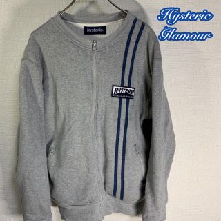 ヒステリックグラマー(HYSTERIC GLAMOUR)の【ヒステリックグラマー】ジップアップスウェット/ロゴワッペン/リバーシブル(スウェット)