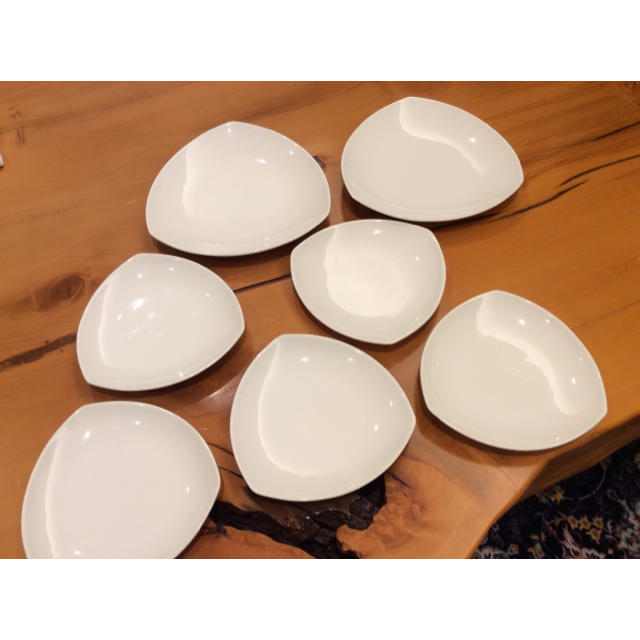 白いお皿  7枚セット    シンプル