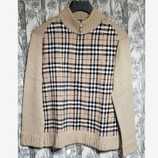 バーバリーブラックレーベル(BURBERRY BLACK LABEL)のBURBERRY black label　ニット　ノバチェック(ニット/セーター)