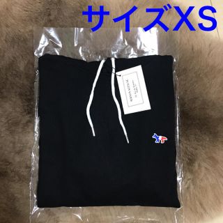 メゾンキツネ(MAISON KITSUNE')の◆メゾンキツネ◆  パーカー　ブラック　XS(パーカー)