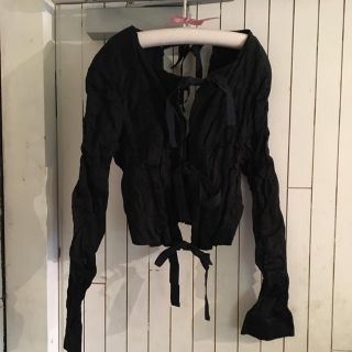 プラダ(PRADA)の最終お値下げ🖤PRADA ribbon tops.(カットソー(長袖/七分))